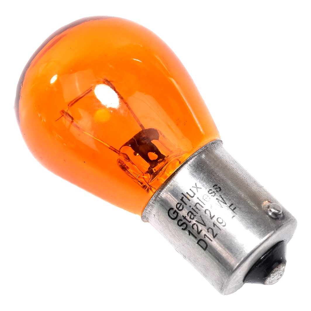 Автолампа розжарювання BOSCH Pure Light PY21W BA15s 21W 12V помаранчева 1987302239 - zapix