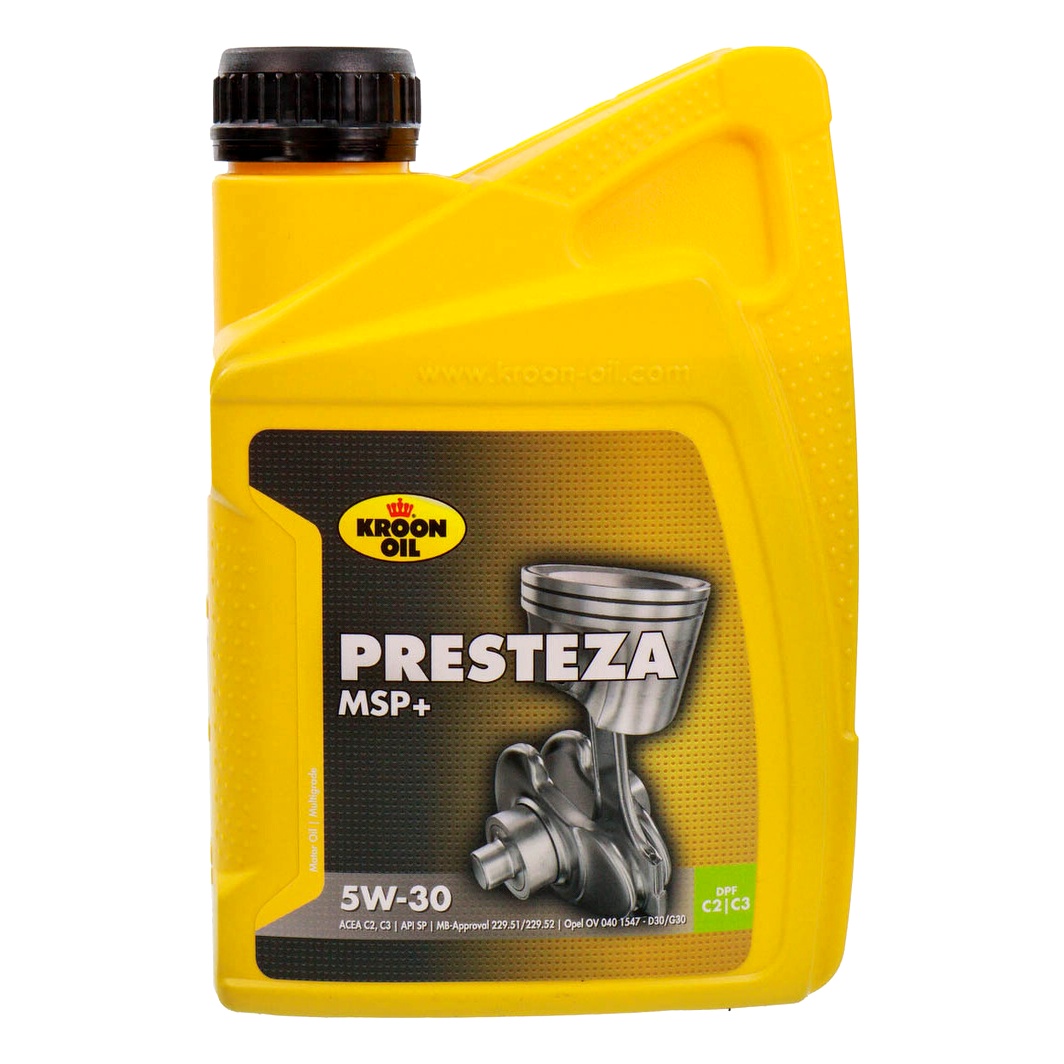 Моторна олива KROON OIL Presteza MSP+ 5W-30 1 л (33228) - zapix