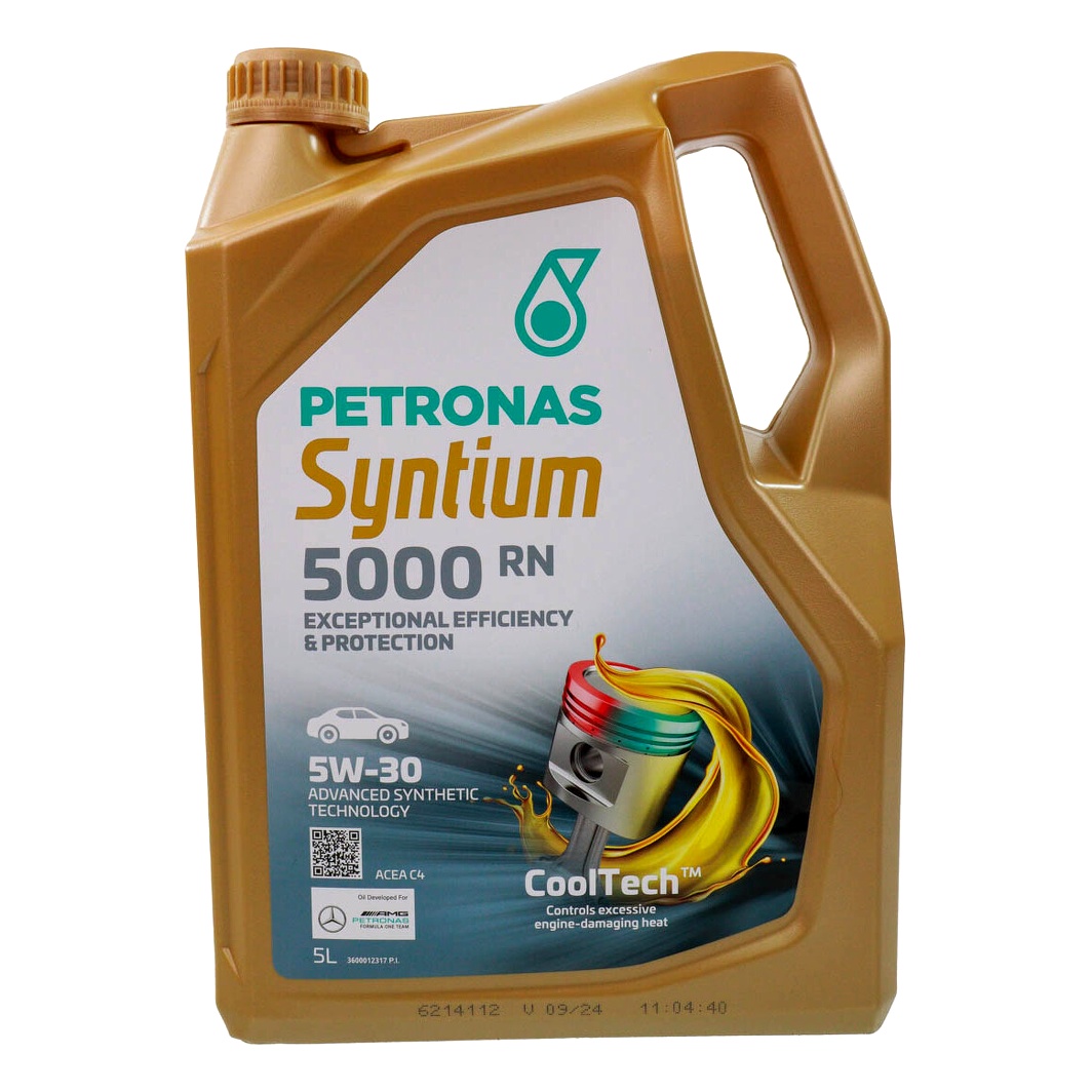 Моторна олива PETRONAS Syntium 5000 RN 5W-30 5 л (70543M12EU) - zapix