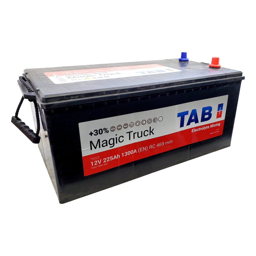 Акумулятор TAB Magic Truck 12V 225Ah 1300A L+ 126612 - zapix