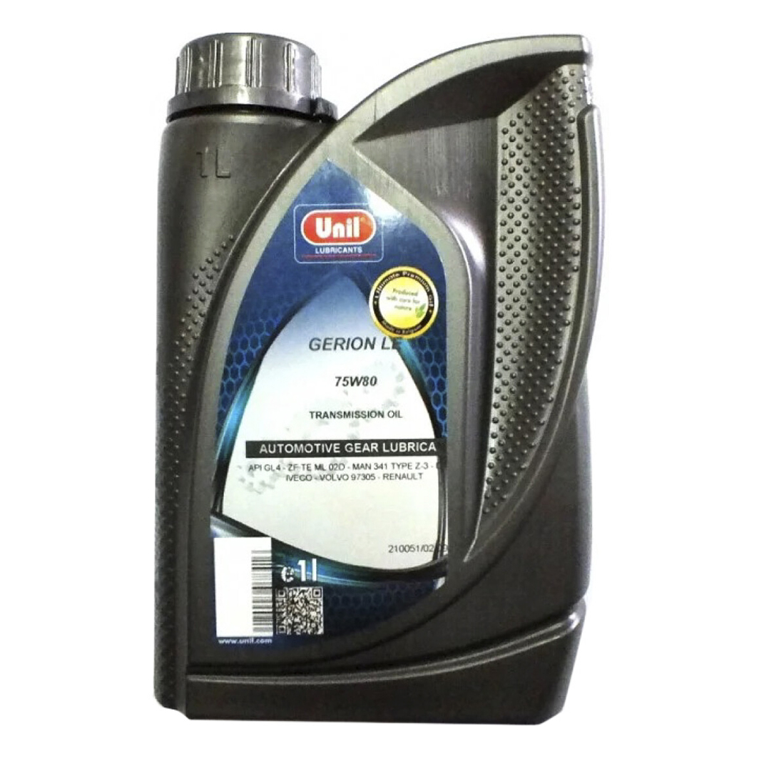 Трансмісійна олива UNIL Gerion LE GL-4 75W-80 1 л 106319 - zapix