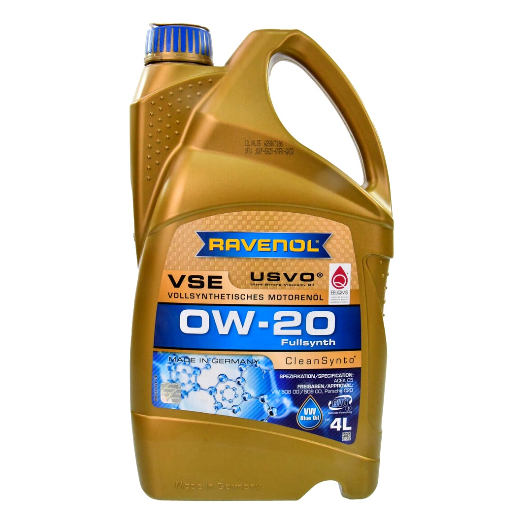 Моторна олива RAVENOL VSE 0W-20 4 л (1111112004) - zapix