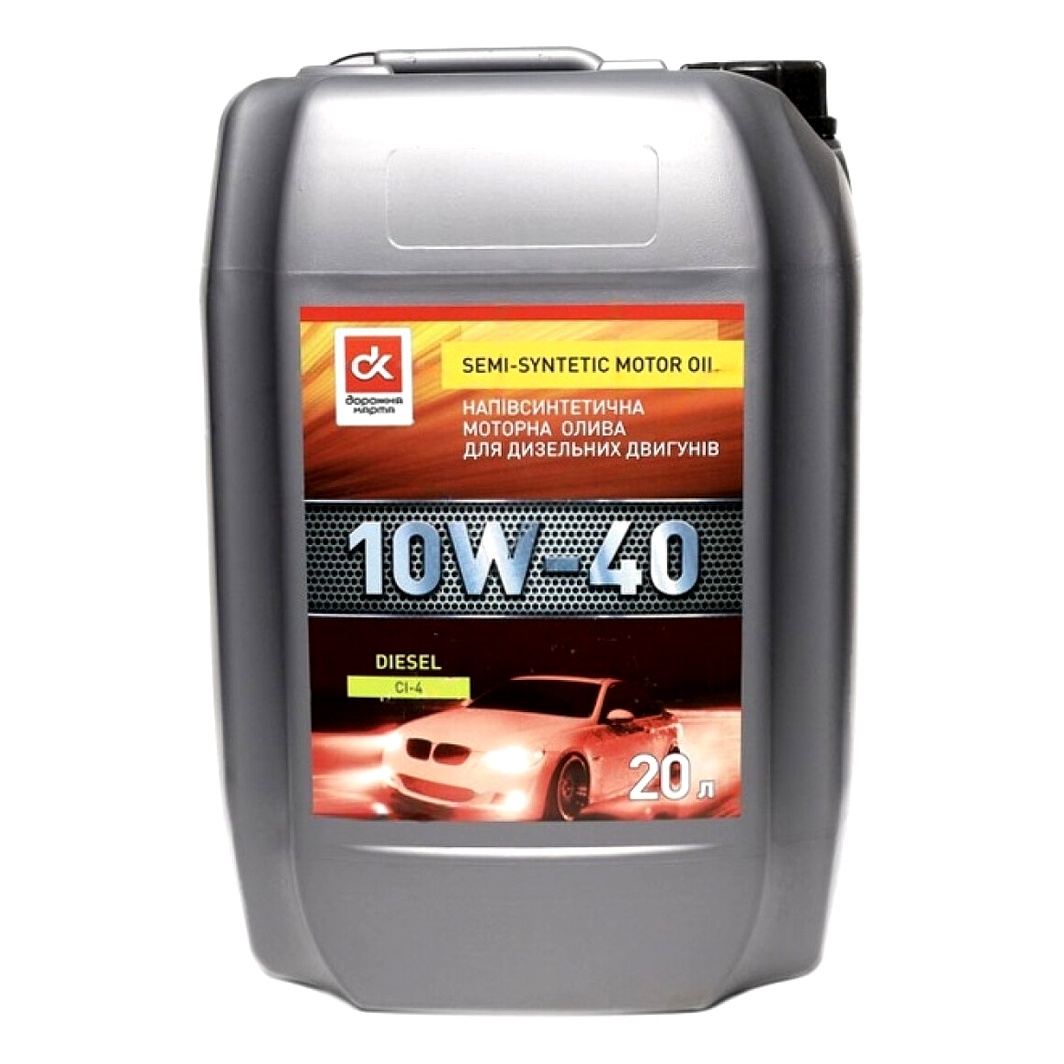 Моторна олива ДОРОЖНЯ КАРТА Diesel CI-4 10W-40 20 л (4102871247) - zapix