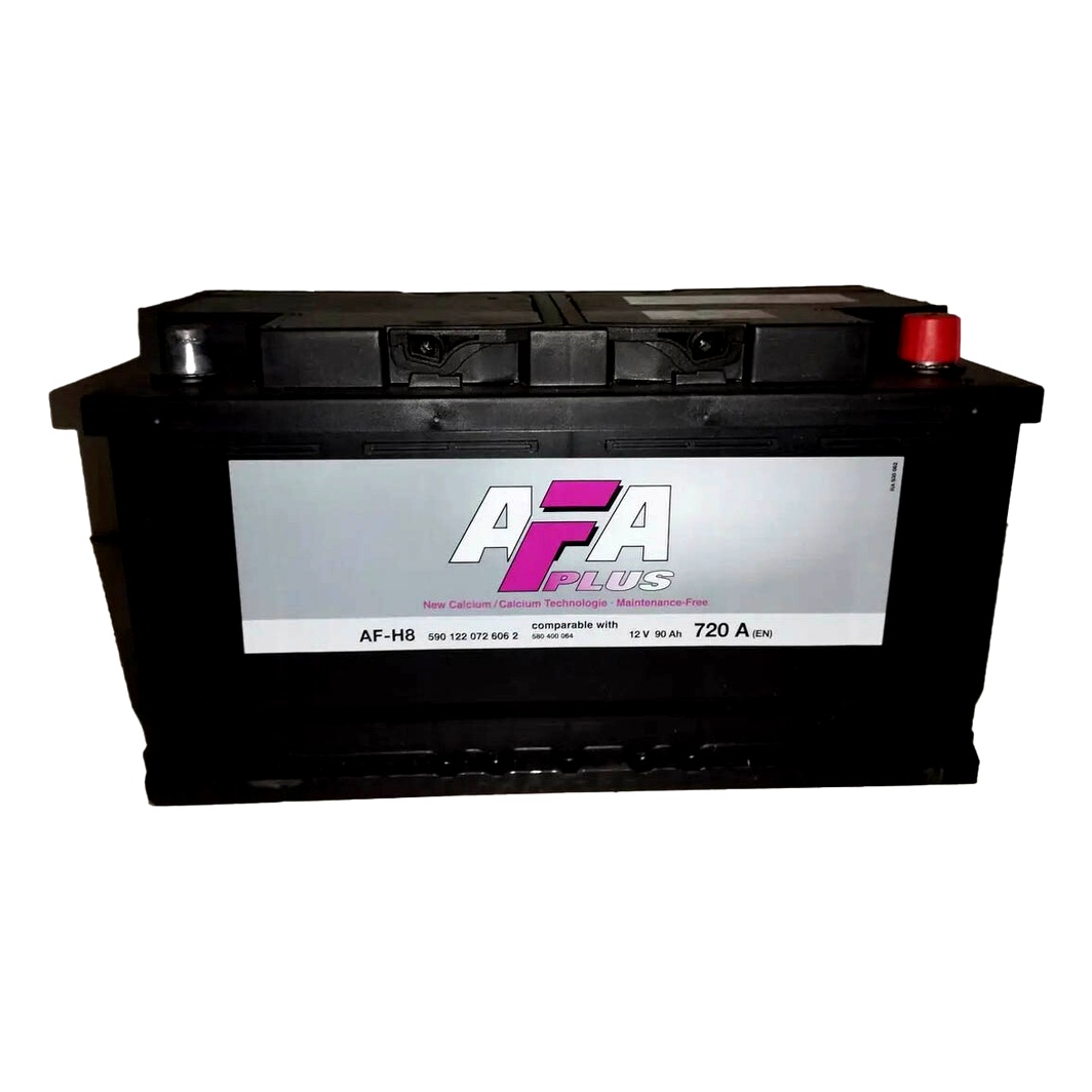 Акумулятор AFA 12V 90Ah 720A R+ 590122072 - zapix