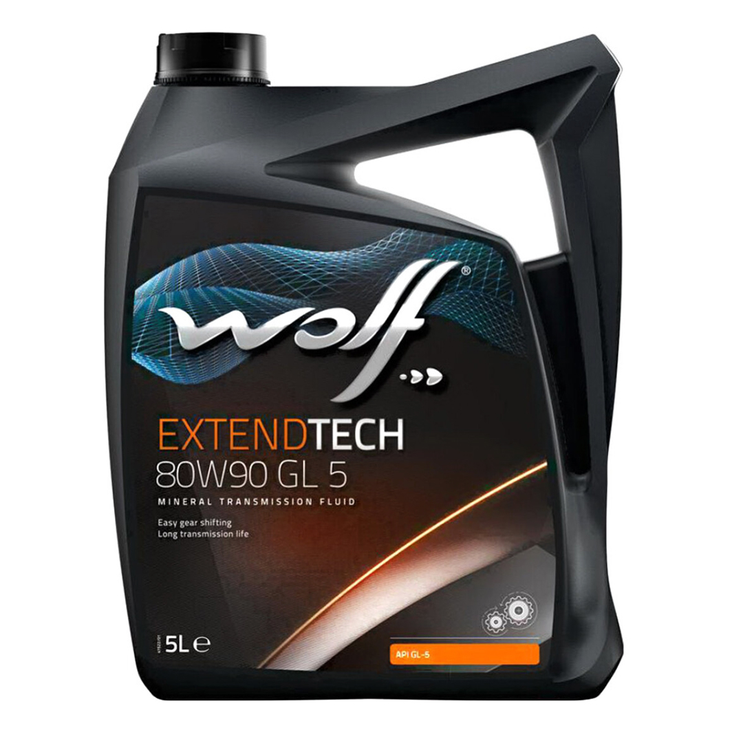 Трансмиссионное масло WOLF ExtendTech GL-5 80W-90 5 л 8304507 - zapix