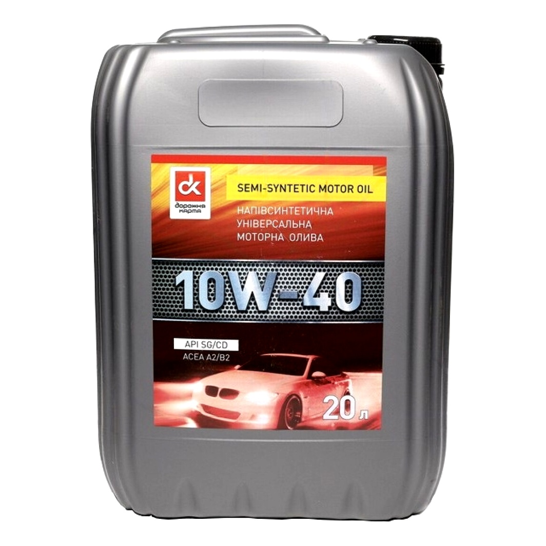 Моторна олива ДОРОЖНЯ КАРТА SG/CD 10W-40 20 л (4102871243) - zapix