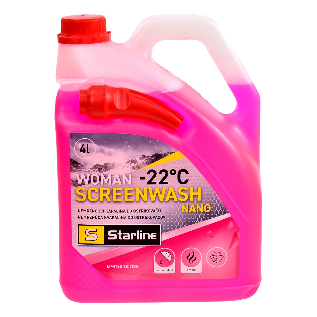 Омивач скла готовий зимовий -22°С STARLINE Woman 4 л NASWNW4 - zapix