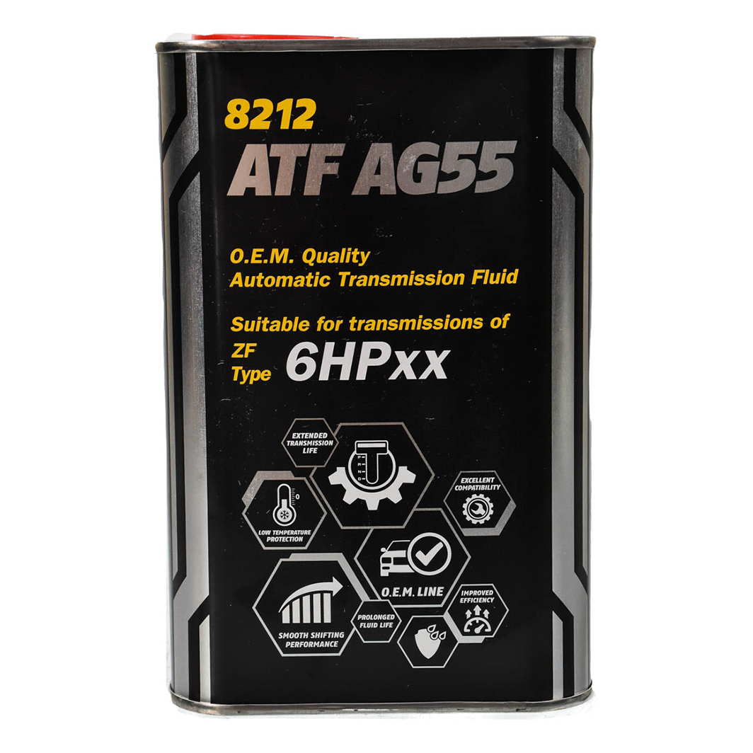 Трансмиссионное масло MANNOL ATF AG55 (Metal) 1 л MN82121ME - zapix