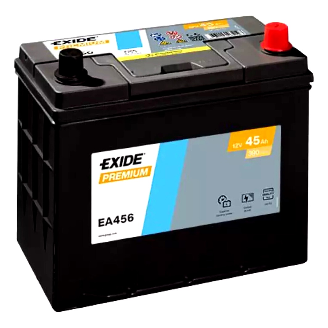 Акумулятор EXIDE Premium 12V 45Ah 390A R+ EA456 - zapix