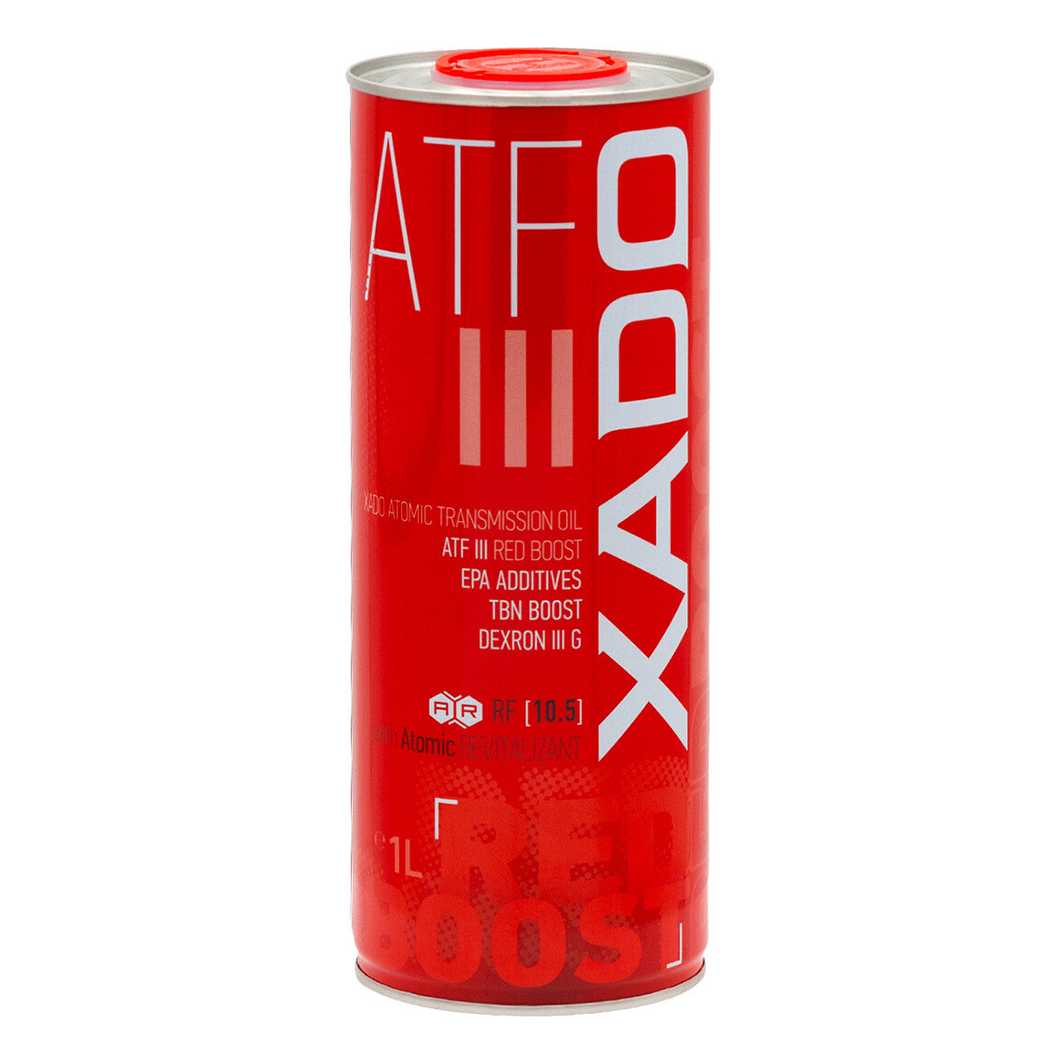 Трансмиссионное масло XADO Atomic Oil ATF III Red Boost 1 л XA26120 - zapix