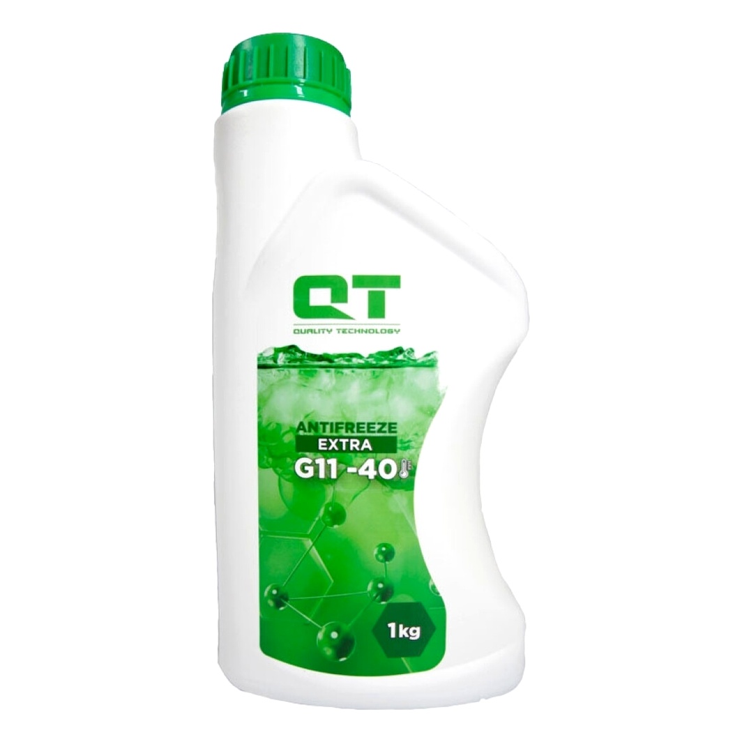 Готовий антифриз QT Extra зелений G11 -40 °C 1 л (QT542401) - zapix