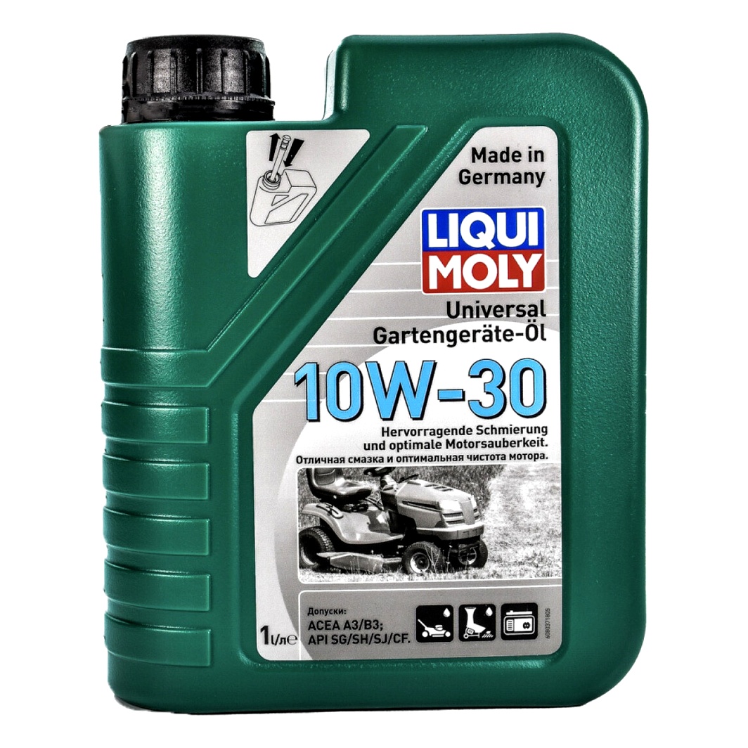 Моторное масло LIQUI MOLY Universal Oil for Garden Equipment 4T 10W-30 минеральное 1 л VOLVO1273 - zapix