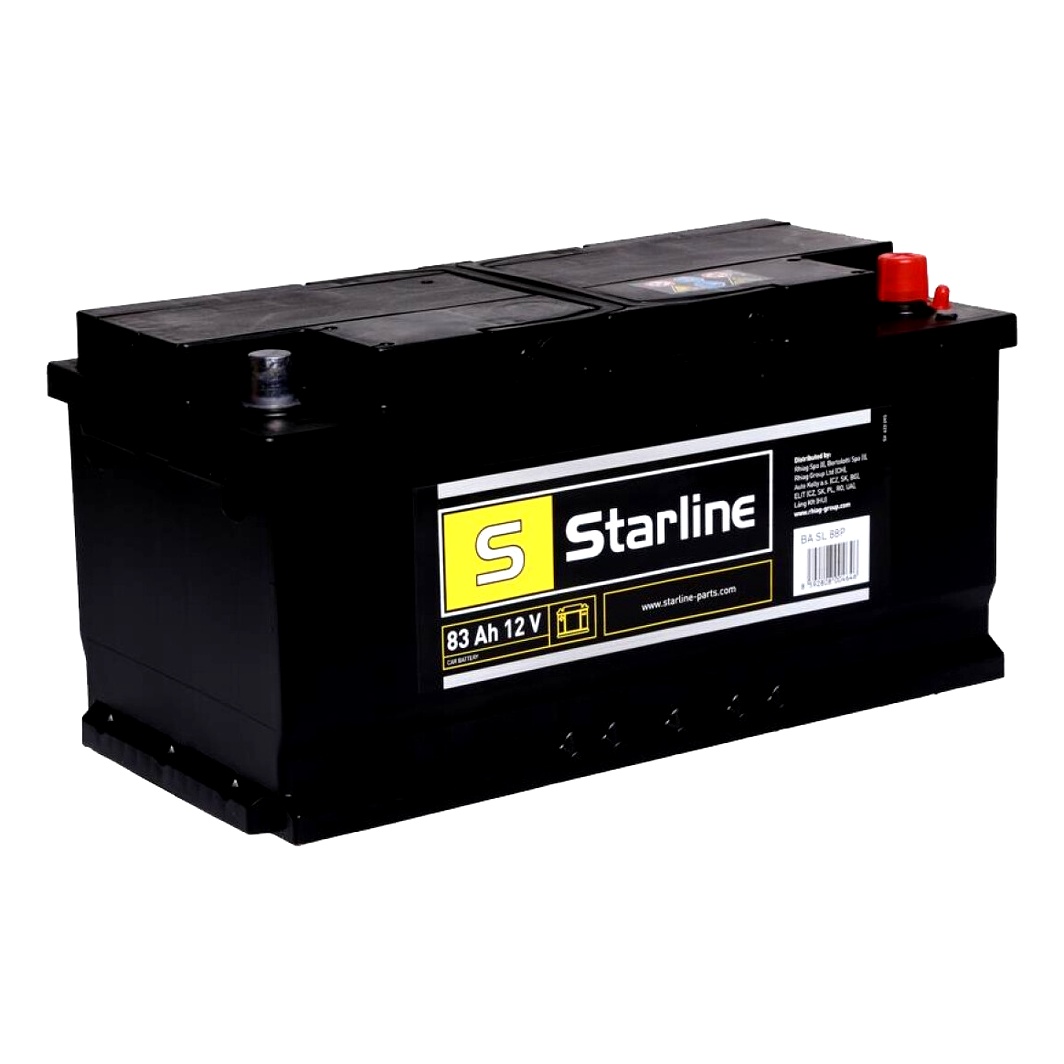 Акумулятор STARLINE 12V 83Ah 720A R+ BASL88P - zapix