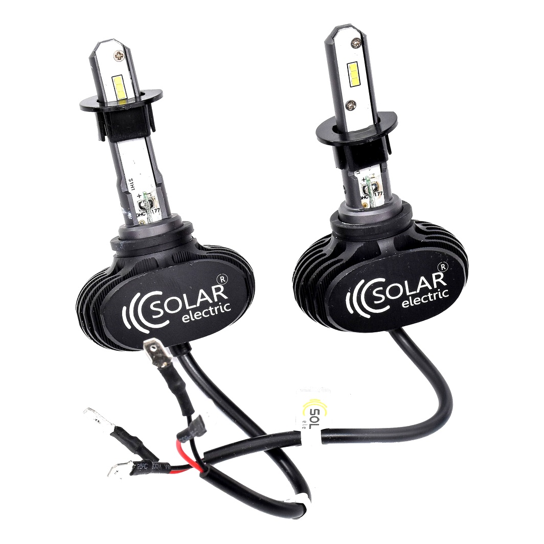 Автолампа LED (світлодіодна) SOLAR H1 50W 12V 8101 - zapix