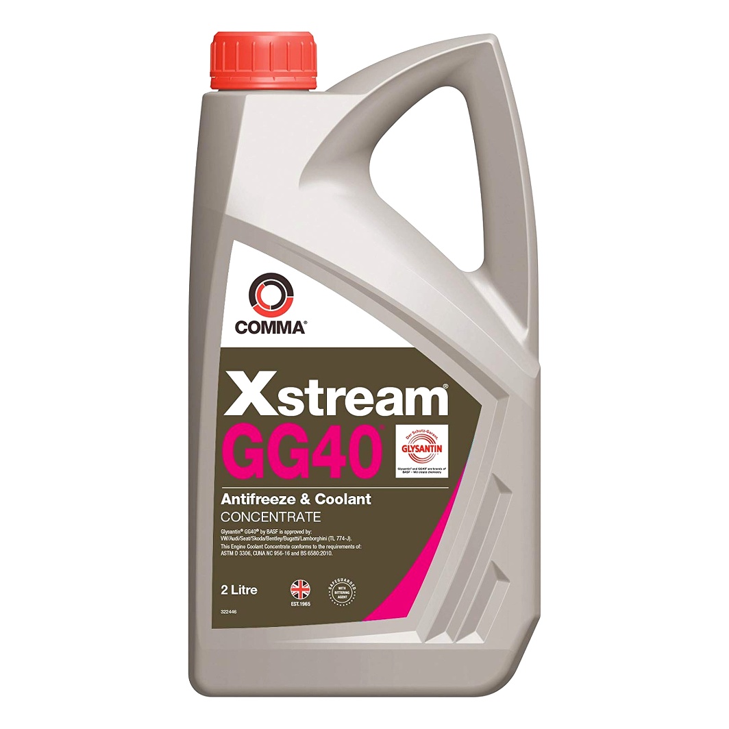 Концентрат антифризу COMMA Xstream GG40 фіолетовий G13 2 л (XSGG402L) - zapix