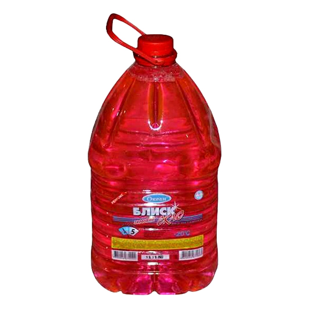 Омивач скла готовий зимовий -20°С OCEAN БлискСкло bubble gum 4.3 л 4820046670090 - zapix