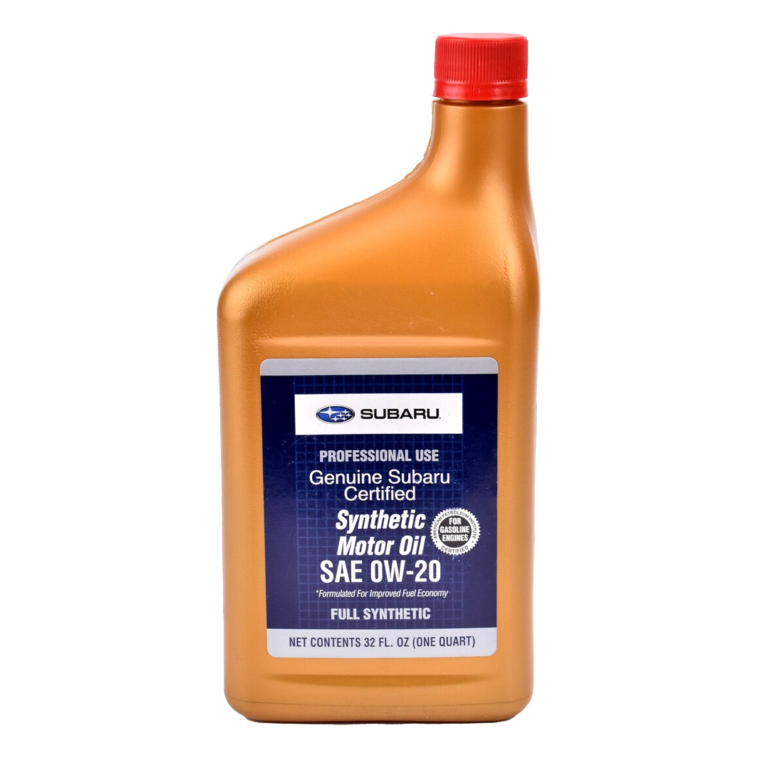 Моторное масло SUBARU Synthetic Motor Oil 0W-20 0.95 л (SOA427V1310) - zapix