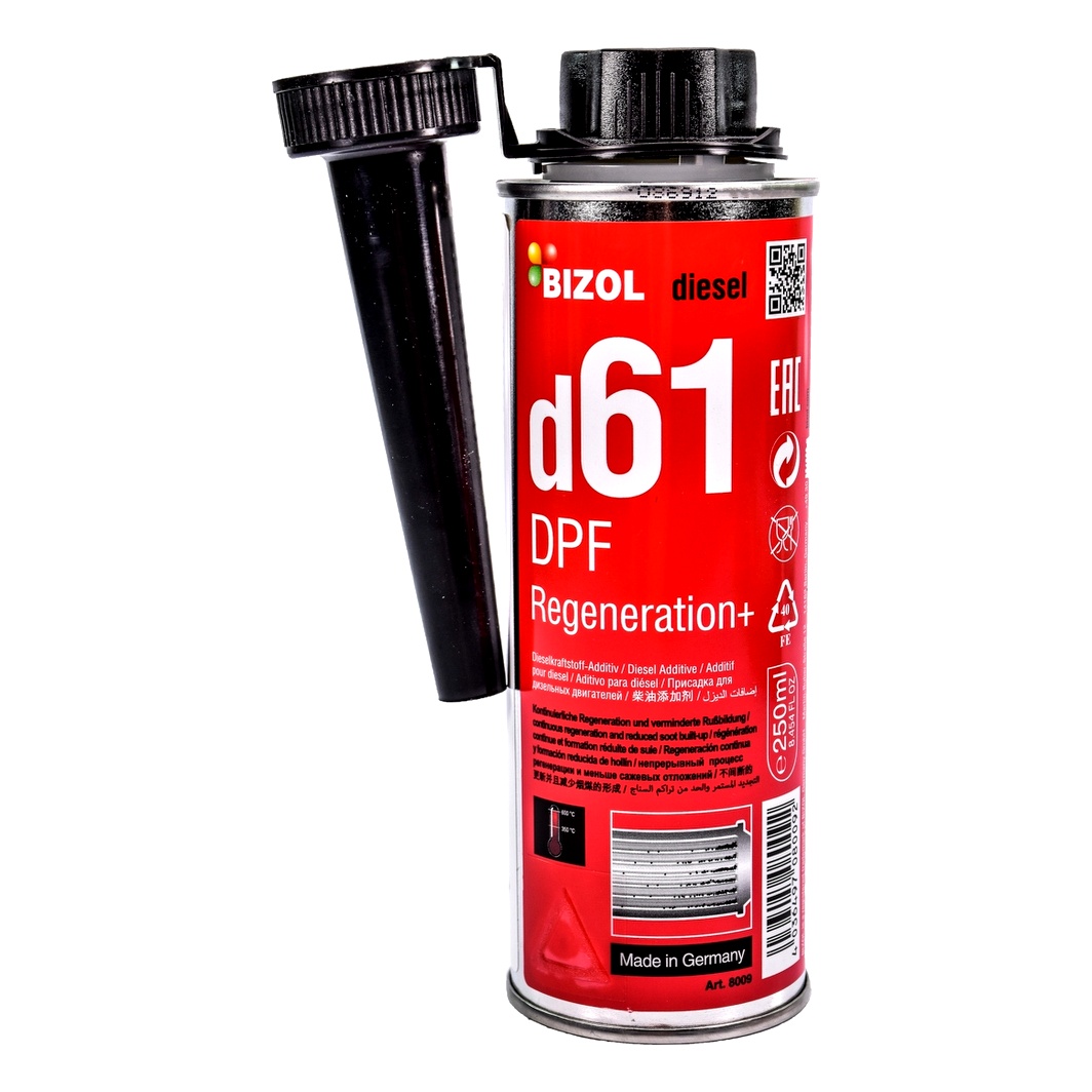 Присадка BIZOL DPF Regeneration+ d61 250 мл (B8009) - zapix