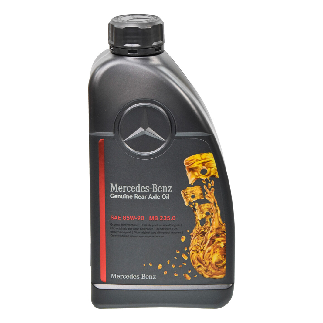 Трансмиссионное масло MERCEDES-BENZ / SMART Genuine Rear Axle Oil 85W-90 1 л A000989030411 - zapix