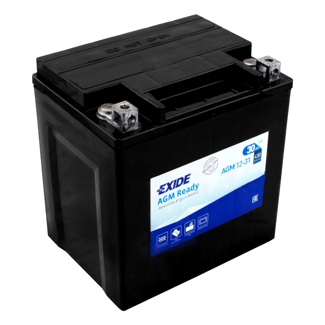 Акумулятор EXIDE AGM Ready 12V 30Ah 430A R+ AGM1231 - zapix