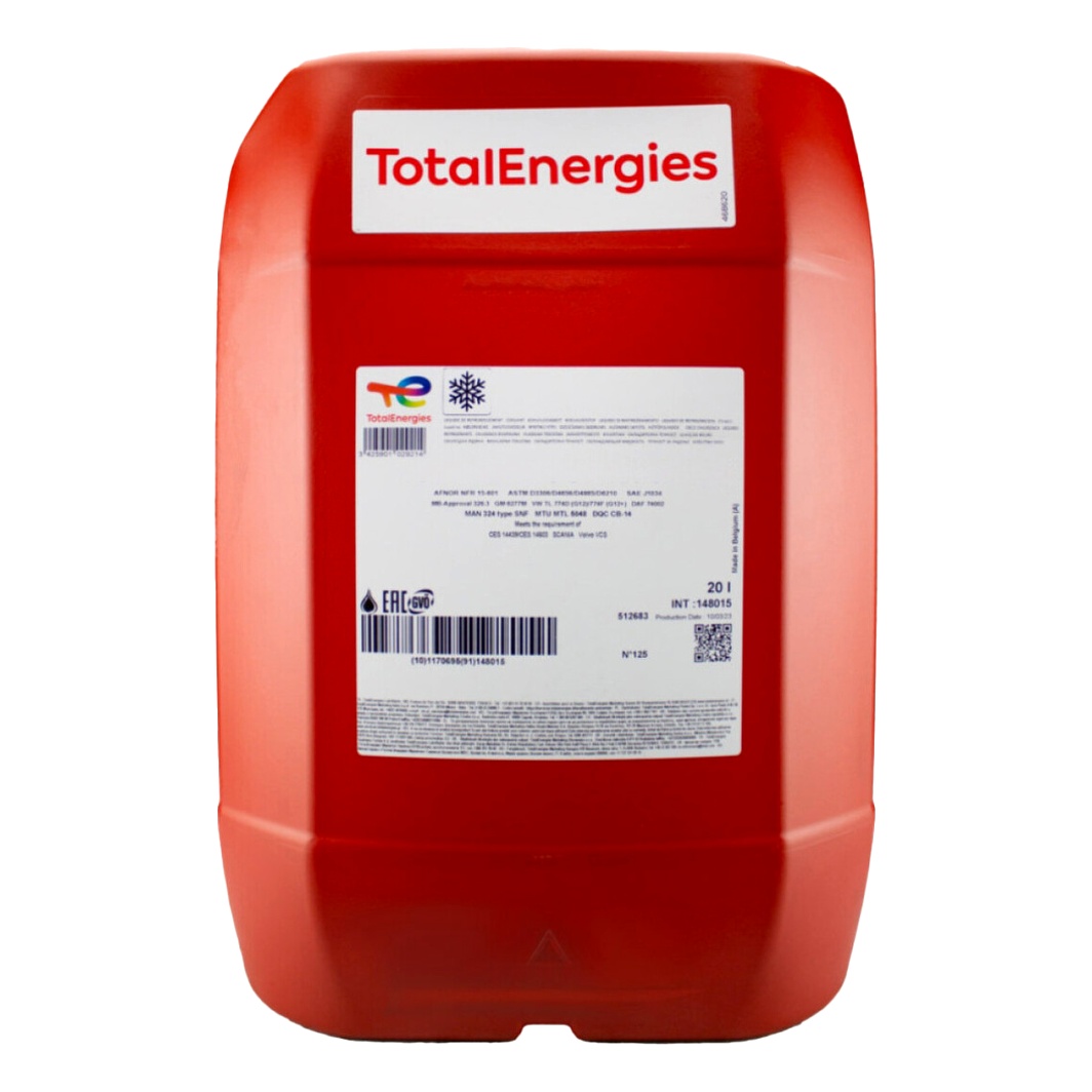 Готовий антифриз TOTAL Сoolelf Cartech -37 °C 20 л (COOLELFCARTECH3720L) - zapix