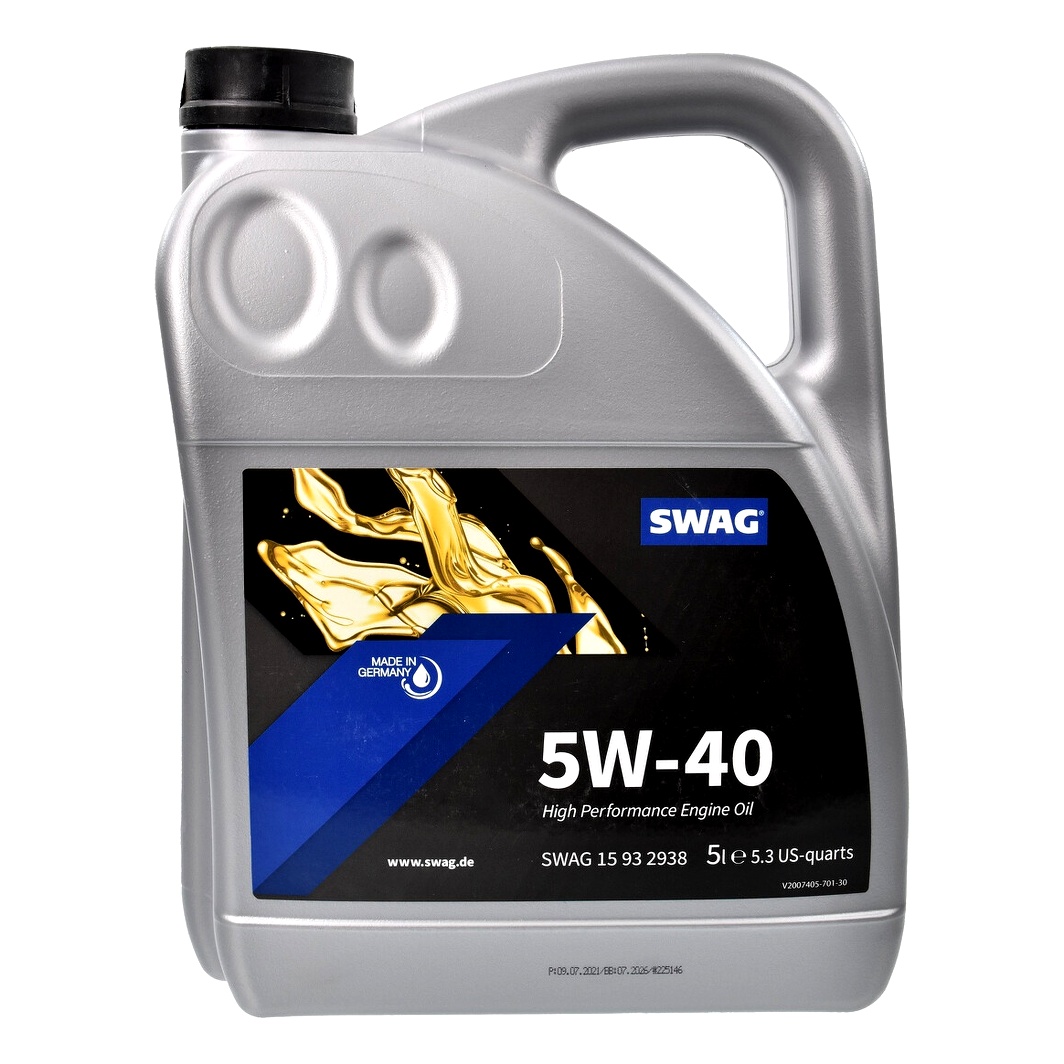 Моторное масло SWAG 5W-40 5 л (15932938) - zapix