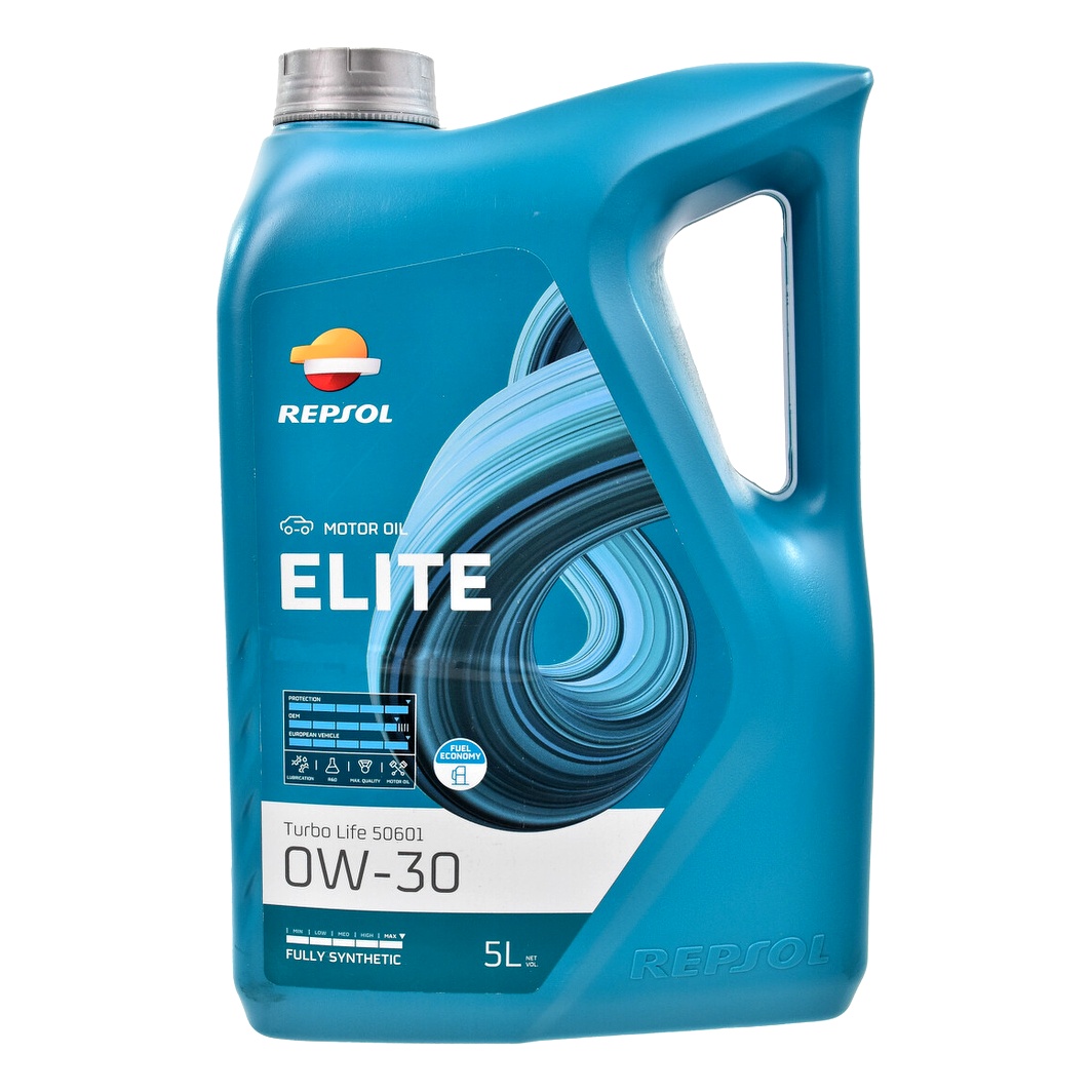 Моторна олива REPSOL Elite Turbo Life 50601 0W-30 5 л (RPP0063EFB) - zapix