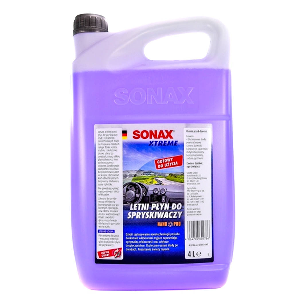Омивач скла готовий літній SONAX Xtreme NanoPro 4 л 272405 - zapix
