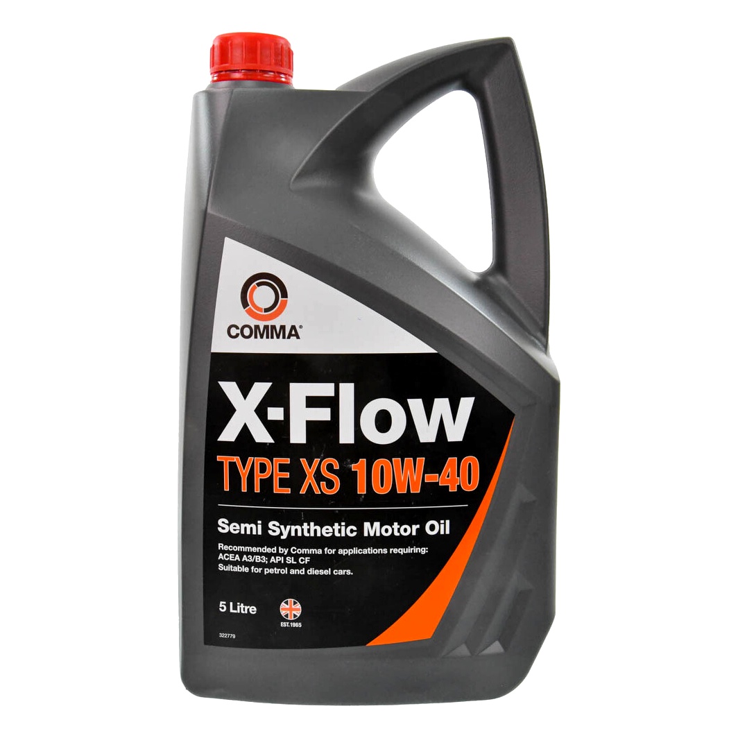 Моторное масло COMMA X-Flow Type XS 10W-40 5 л (XFXS5L) - zapix
