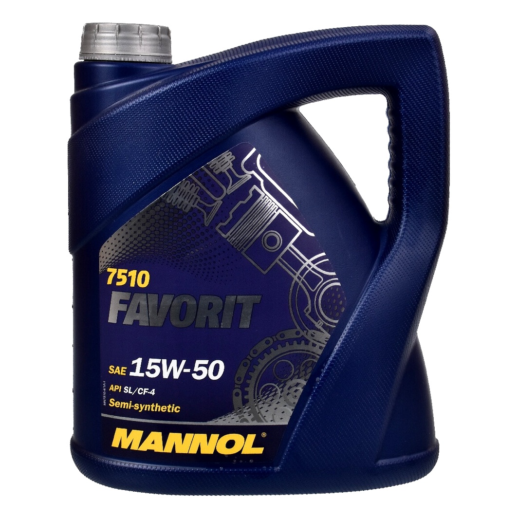 Моторна олива MANNOL Favorit 15W-50 5 л (MN75105) - zapix