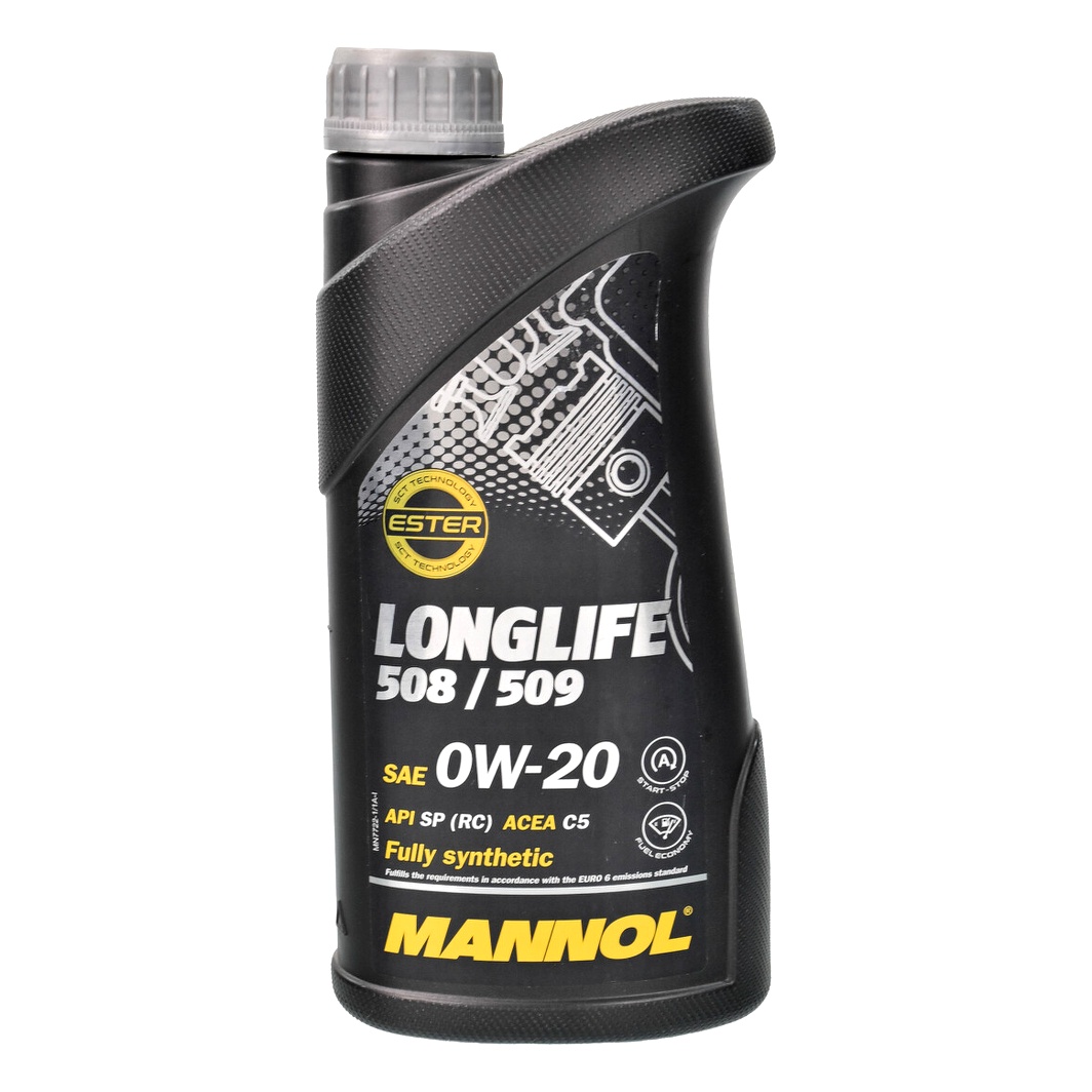 Моторна олива MANNOL O.E.M. Longlife 508/509 0W-20 1 л (MN77221) - zapix