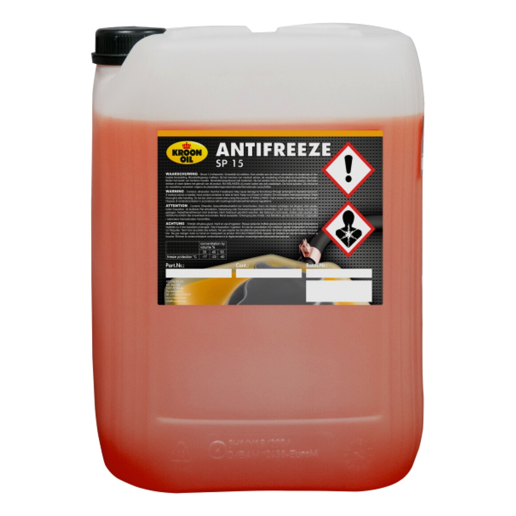 Концентрат антифризу KROON OIL Premium Long Life SP 15 помаранчевий 20 л (35449) - zapix