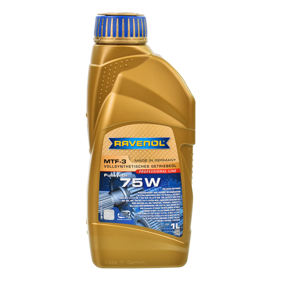 Трансмиссионное масло RAVENOL MTF-3 GL-4 75W 1 л 1221104001 - zapix