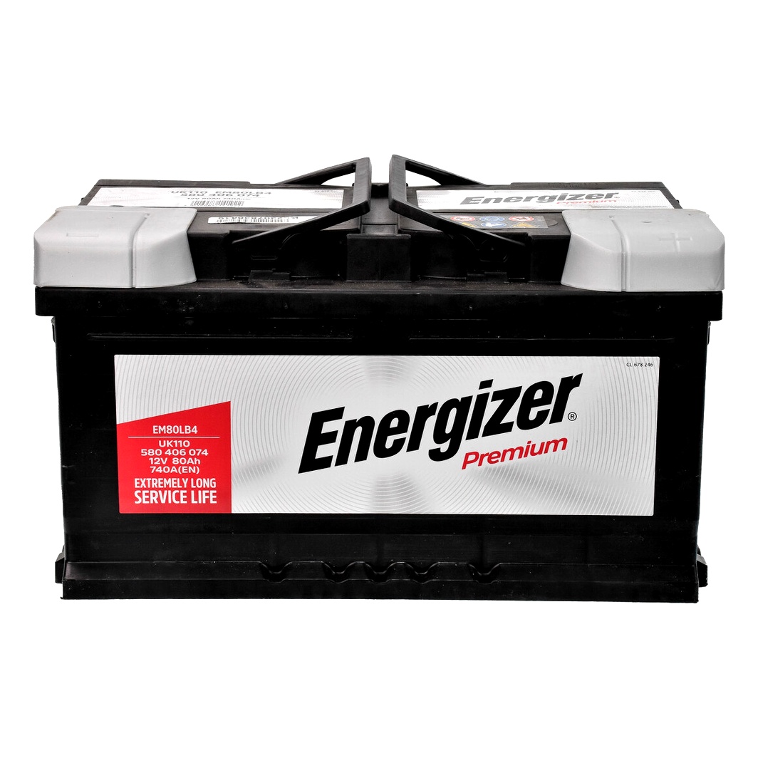 Акумулятор ENERGIZER Premium 12V 80Ah 740A R+ 580406074 - zapix