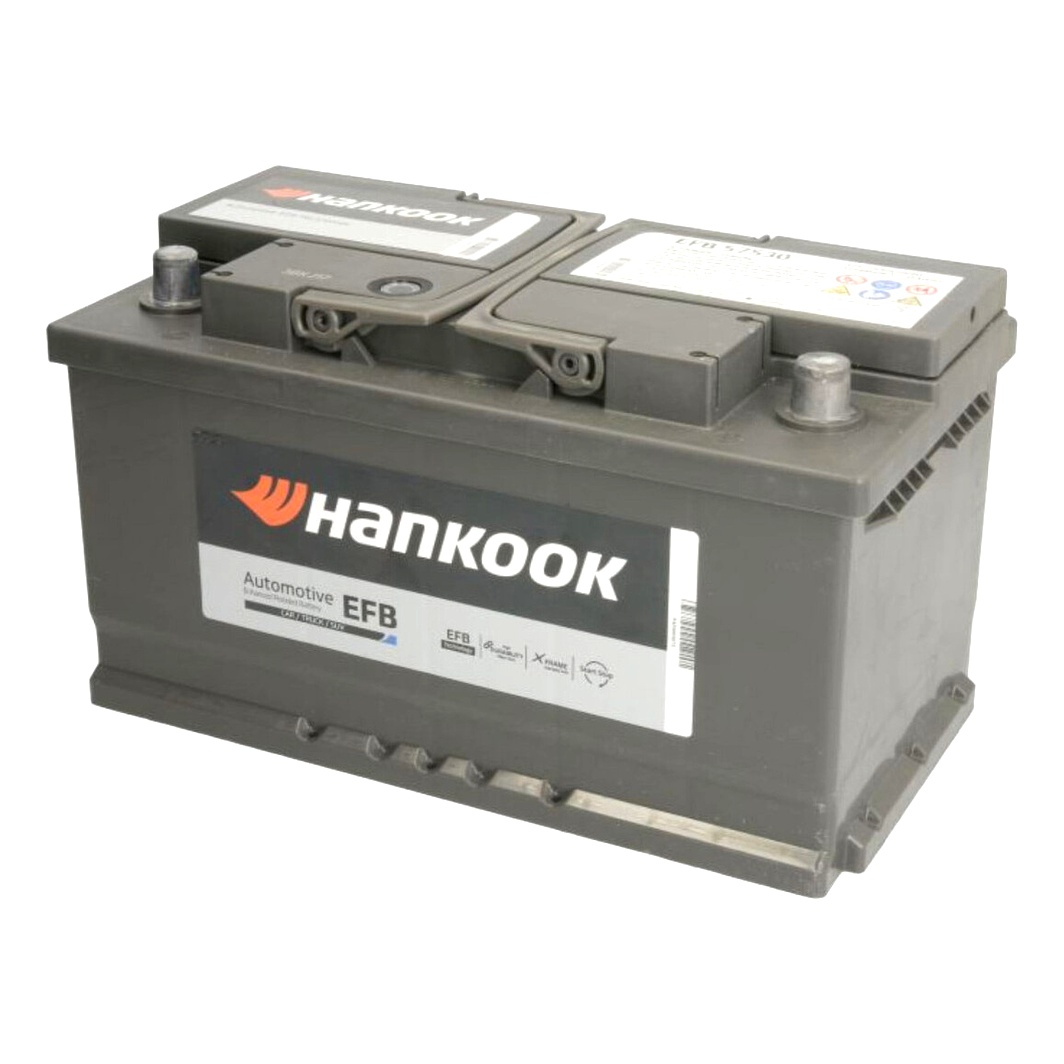 Акумулятор HANKOOK EFB 12V 75Ah 730A R+ EFB57530 - zapix