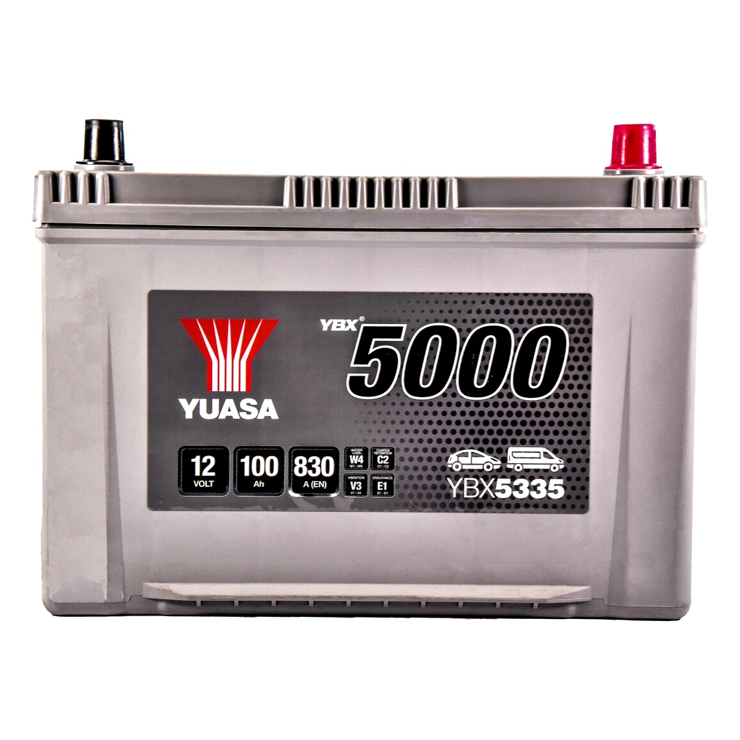 Акумулятор YUASA YBX 5000 12V 100Ah 830A R+ YBX5335 - zapix