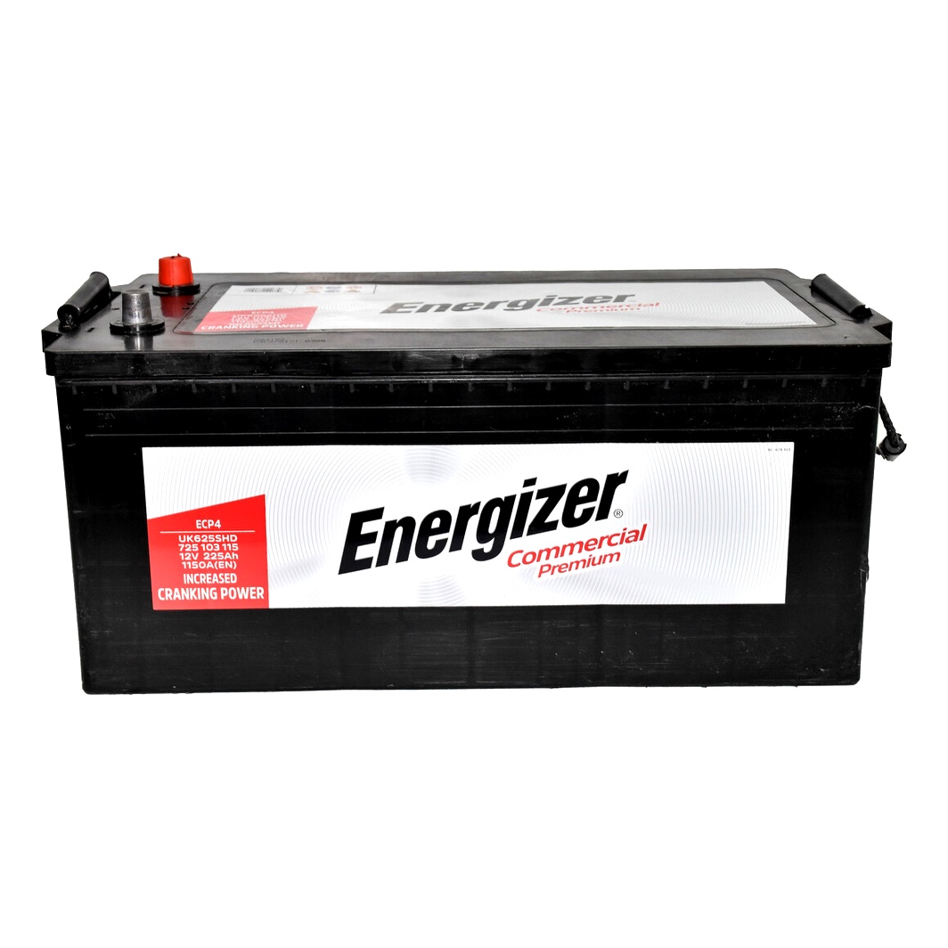 Акумулятор ENERGIZER Commercial Premium 12V 225Ah 1150A L+ 725103115 - zapix