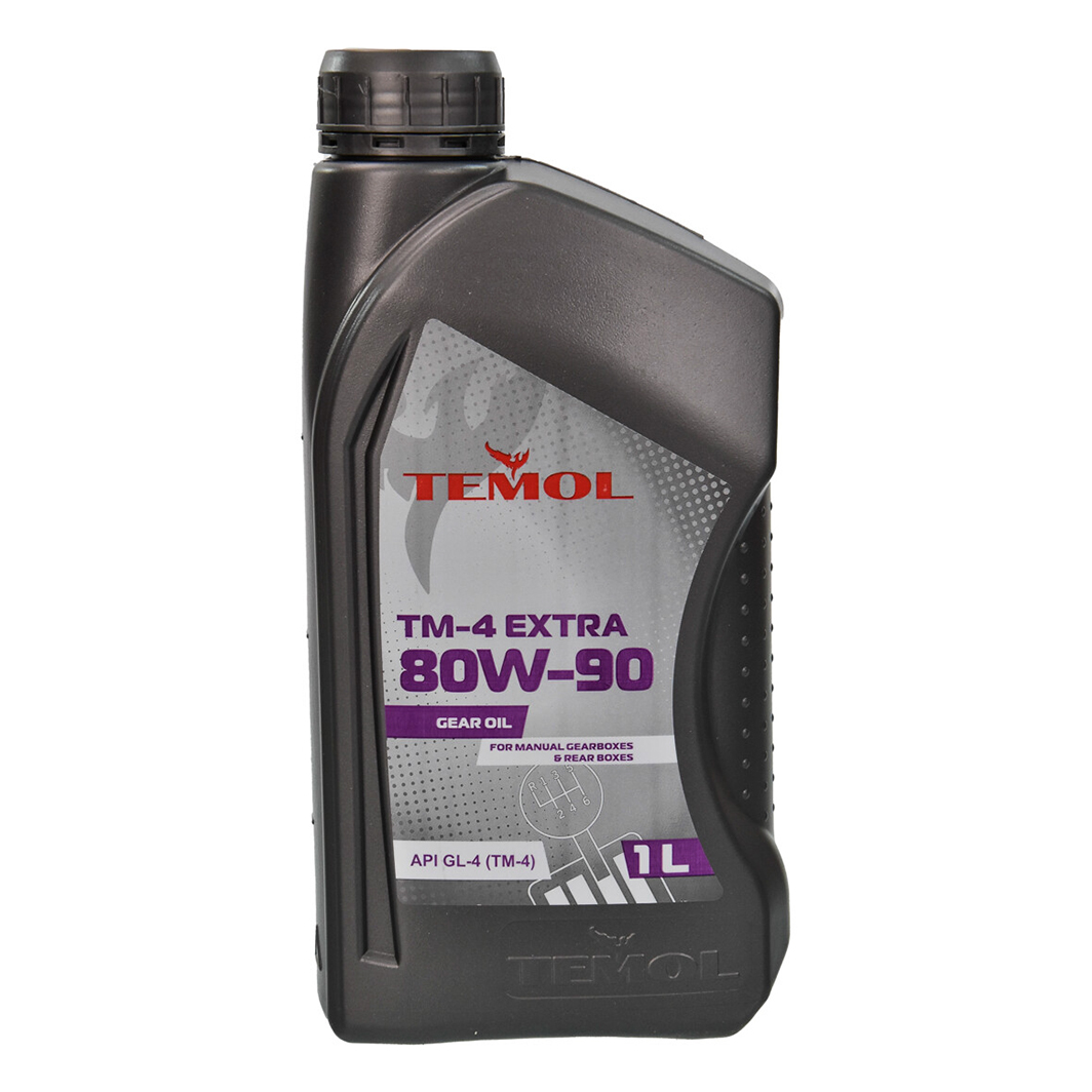 Трансмісійна олива TEMOL TM-4 Extra GL-4 80W-90 1 л TTM41L - zapix
