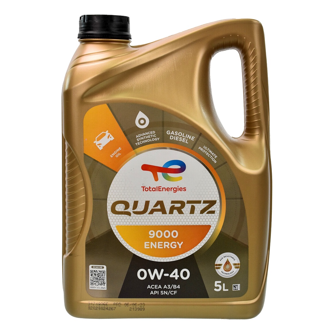 Моторное масло TOTAL Quartz 9000 Energy 0W-40 5 л (213989) - zapix