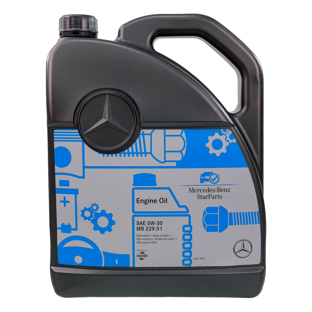 Моторна олива MERCEDES-BENZ / SMART MB 229.51 5W-30 5 л (A000989690613) - zapix