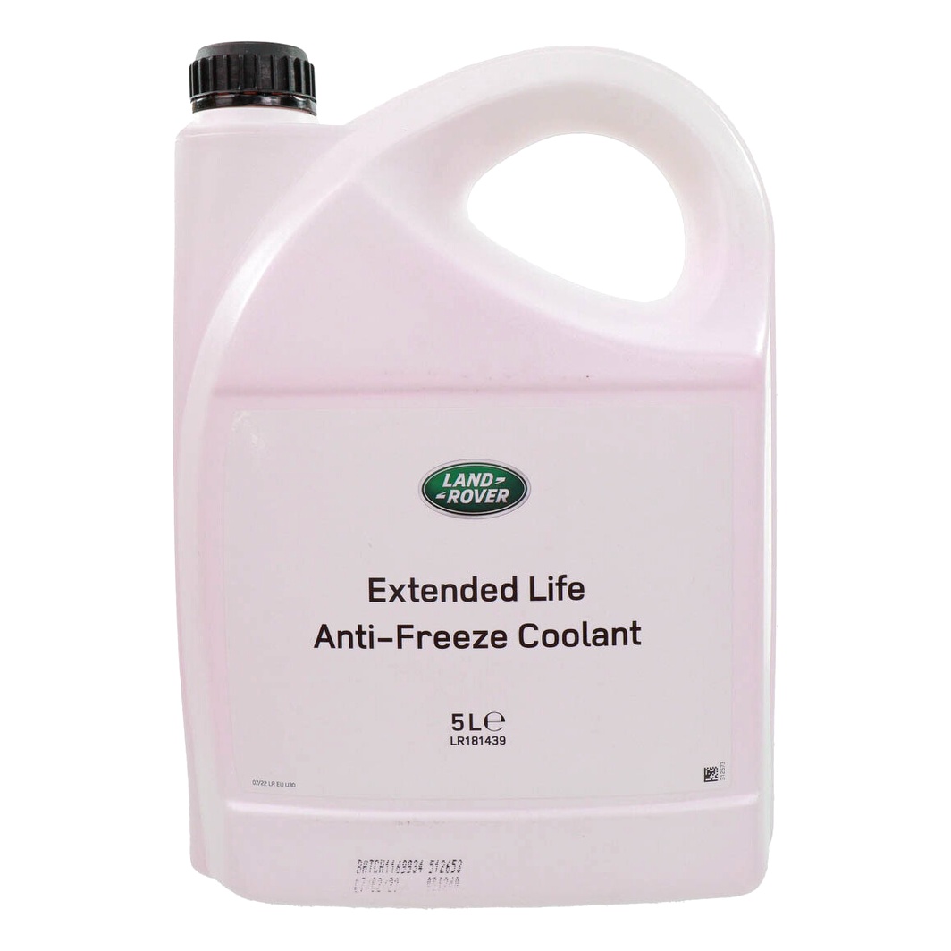 Концентрат антифризу LAND ROVER Extended Life Coolant червоний 5 л (LR181439) - zapix
