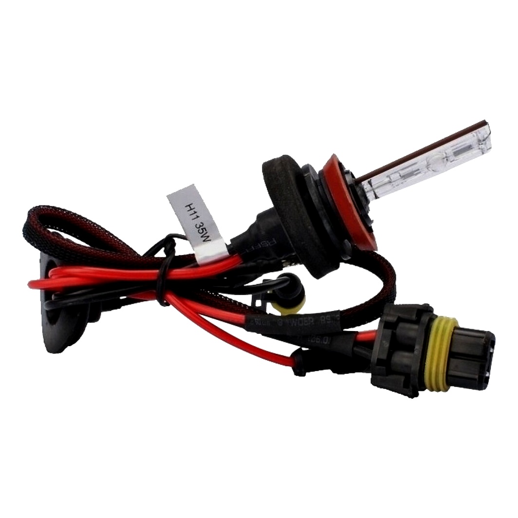 Автолампа ксенонова M-TECH H11 PGJ19-2 35W 85V прозора 05353 - zapix