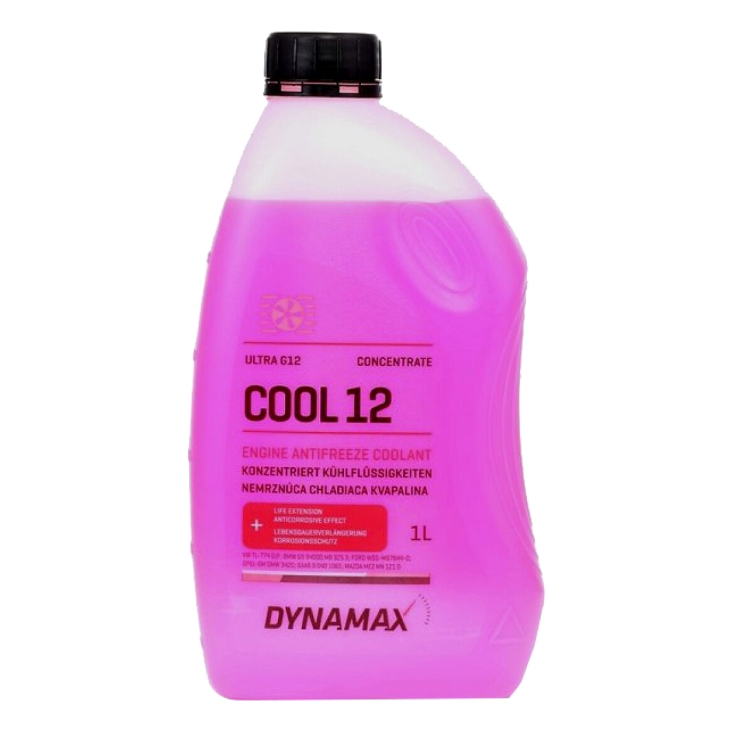 Концентрат антифризу DYNAMAX Cool Ultra червоний G12 1 л (500143) - zapix