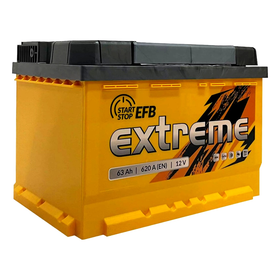 Акумулятор EXTREME EFB Start Stop 12V 63Ah 620A L+ EEFB631 - zapix