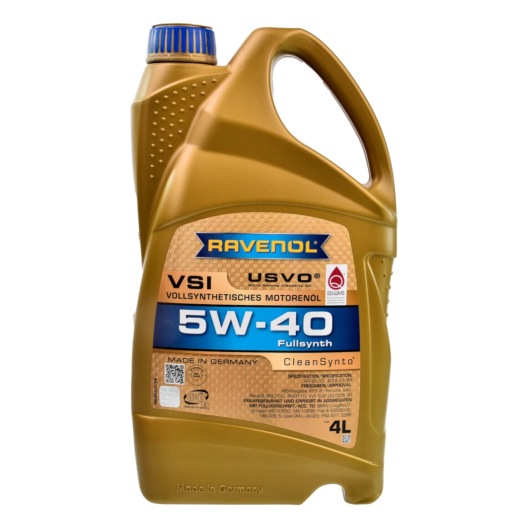 Моторна олива RAVENOL VSI 5W-40 4 л (11111304) - zapix