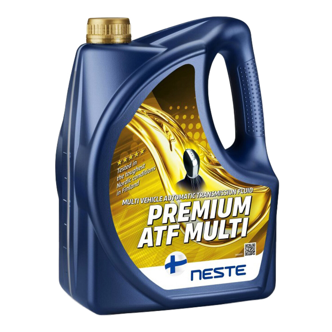 Трансмиссионное масло NESTE Premium ATF Multi 5 л 00157349 - zapix