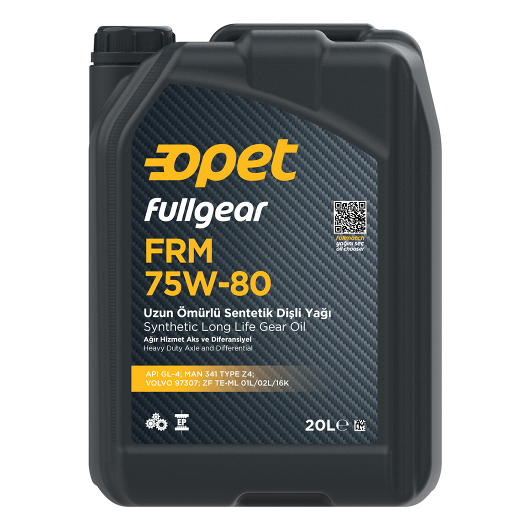 Трансмісійна олива OPET FullGear FRM GL-4 75W-80 20 л 601221866 - zapix
