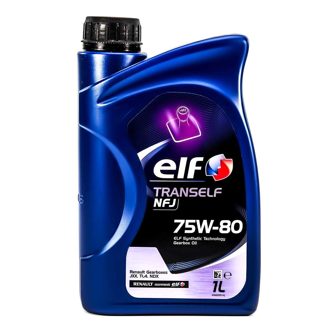Трансмиссионное масло ELF Tranself NFJ GL-4+ 75W-80 1 л 194757 - zapix