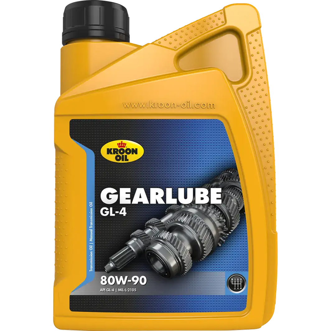 Трансмісійна олива KROON OIL Gearlube GL-4 80W-90 1 л 33480 - zapix