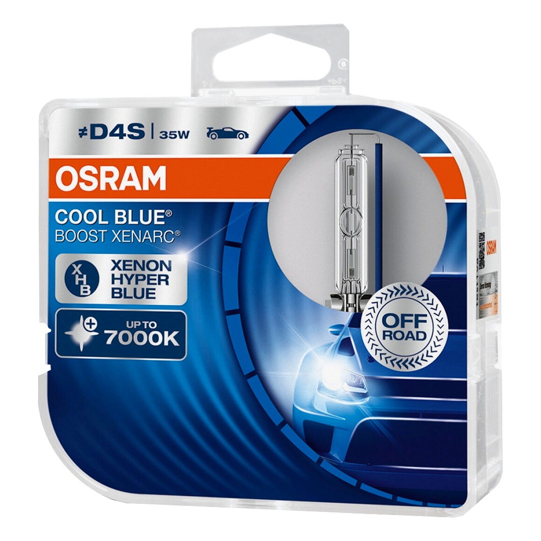 Автолампа ксенонова OSRAM Xenarc Cool Blue Boost D4S P32d-5 35W 42V 66440CBBHCB - zapix